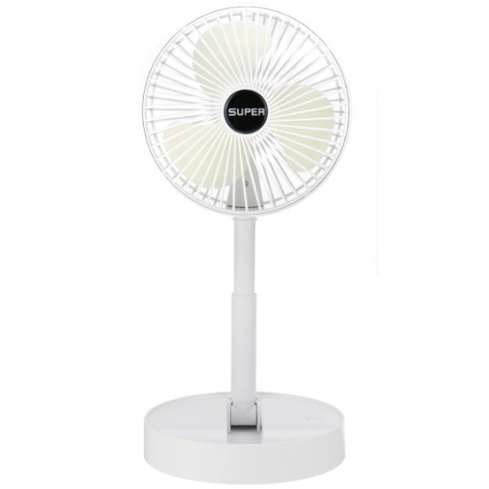 Портативний міні вентилятор для дому Telescopic Folding Fan · Складаний настільний вентилятор з USB зарядкою