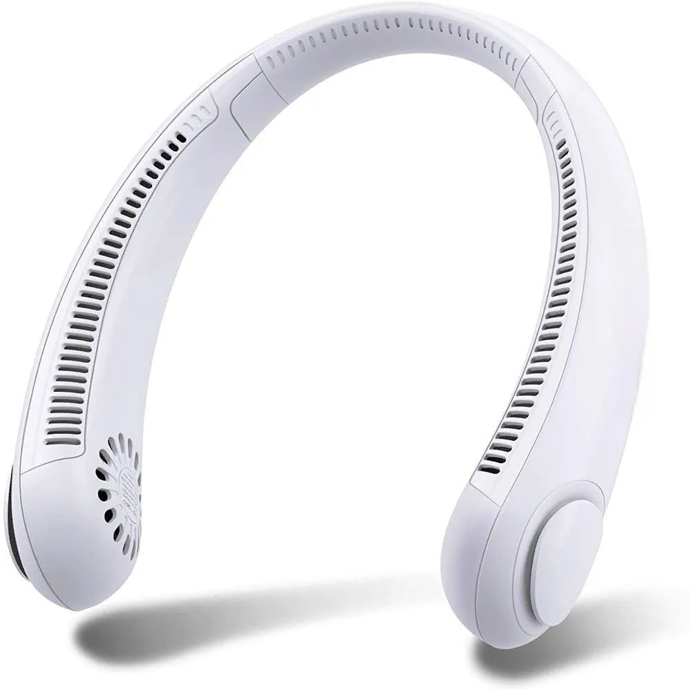 Вентилятор на шию Cat Neck Fan — безлопатевий, до 16 годин роботи